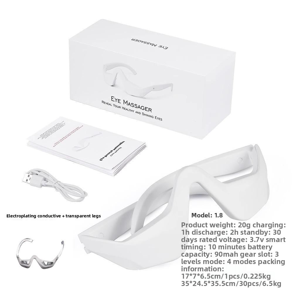 LED Eye Massager Red Light Therapy Device