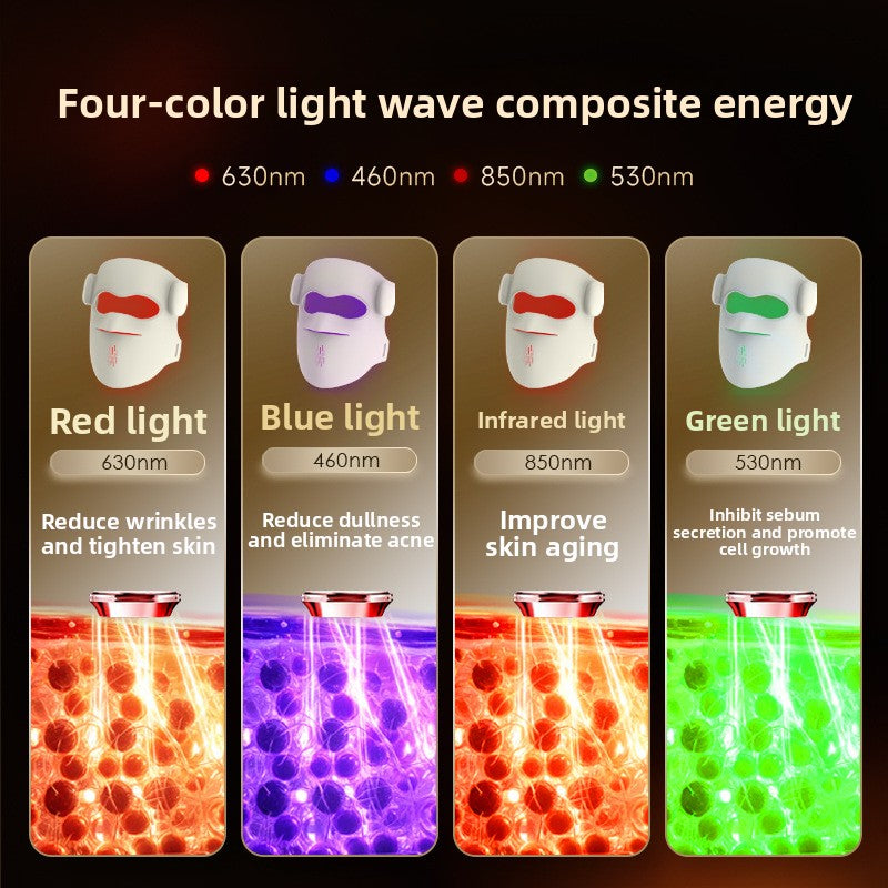 Wireless LED Photon Therapy Facial Mask