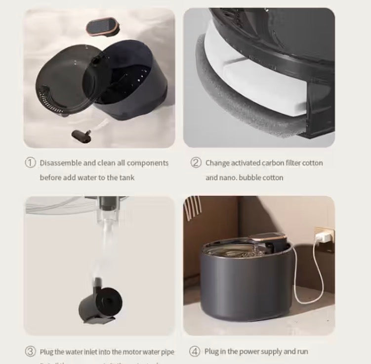 3L Pet Water Fountain